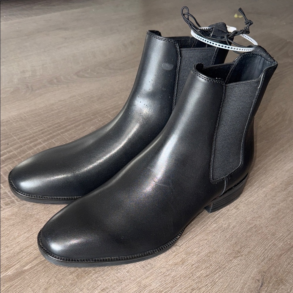 Calvin Klein Classic Black Ankle Boots